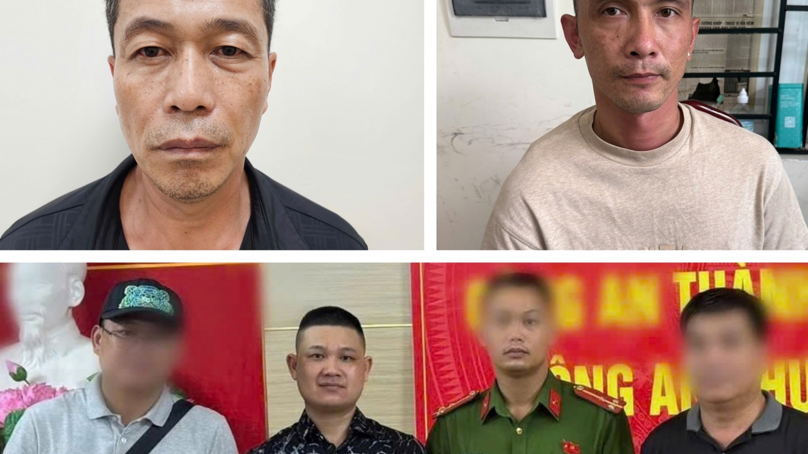 Bắt giữ, vận động đầu thú 3 đối tượng truy nã nguy hiểm và đặc biệt nguy hiểm